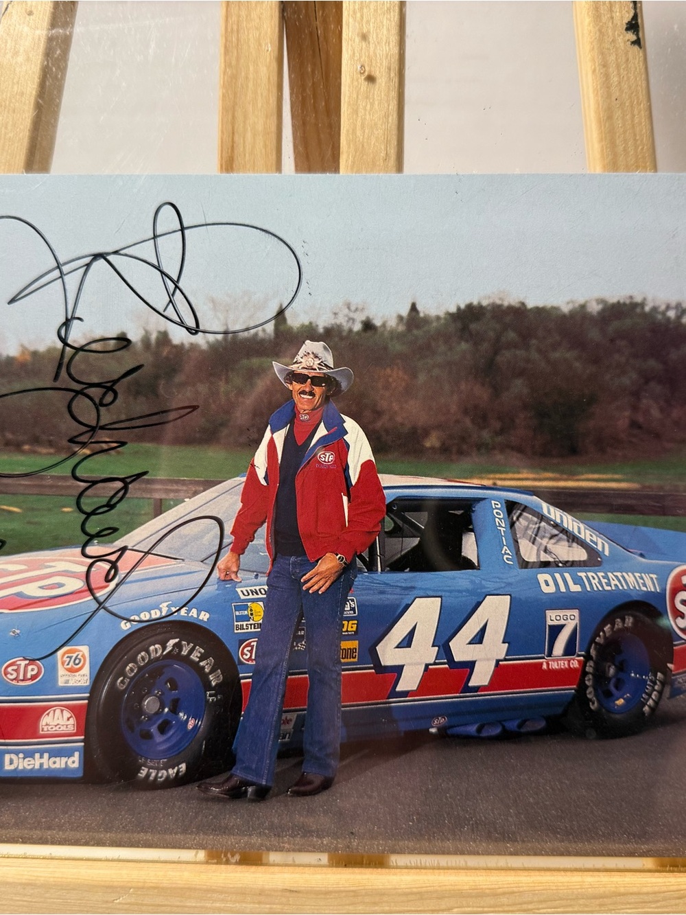 1992, Richard Petty, "Autographed"‎ (JSA) Fan Appreciation Card (Scarce/Vintage)
